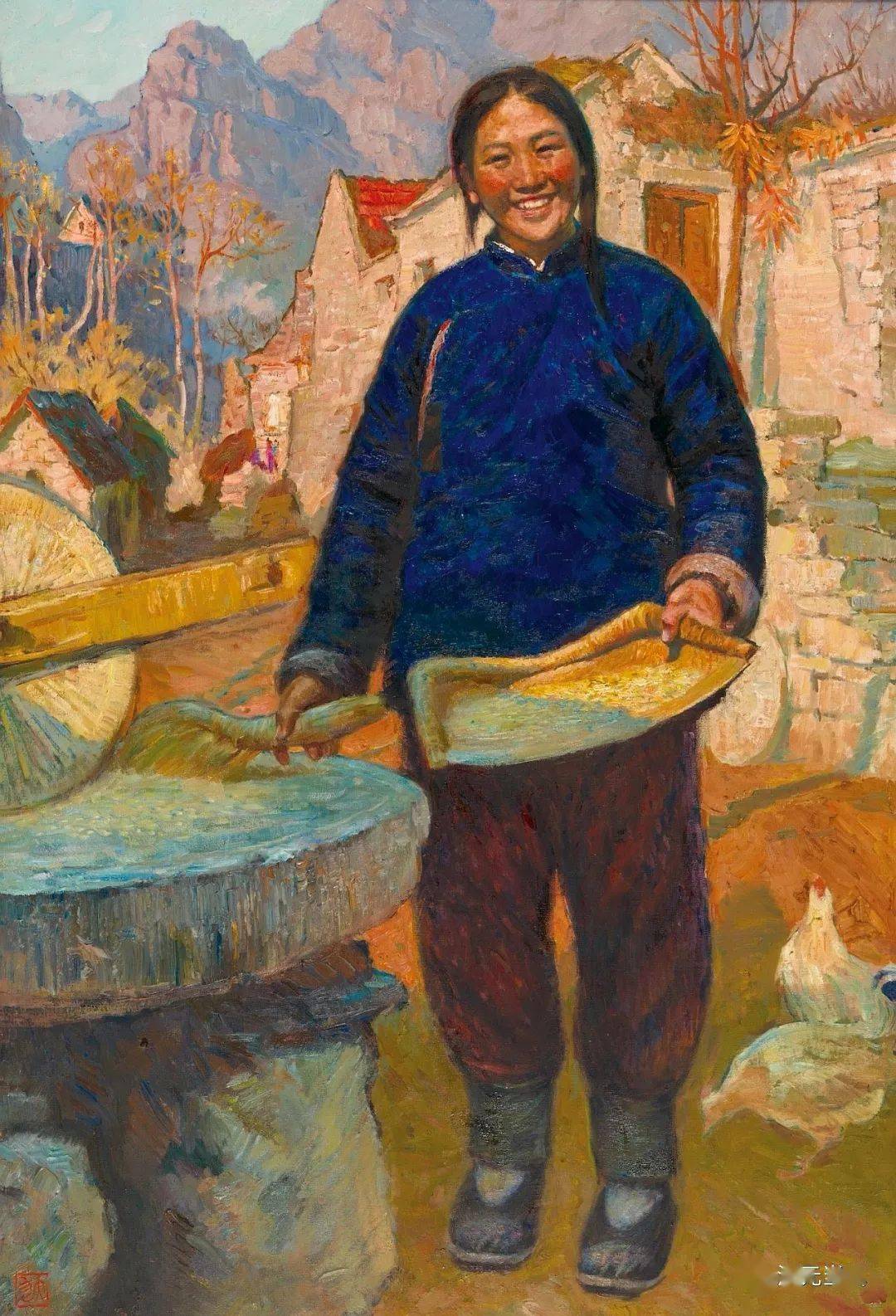 栖霞展览秦大虎我的一生都将致力于热爱的绘画事业没有其他