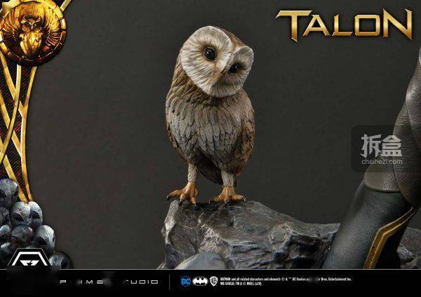 prime 1 studio p1s dc漫画 talon 利爪 雕像_猫头鹰