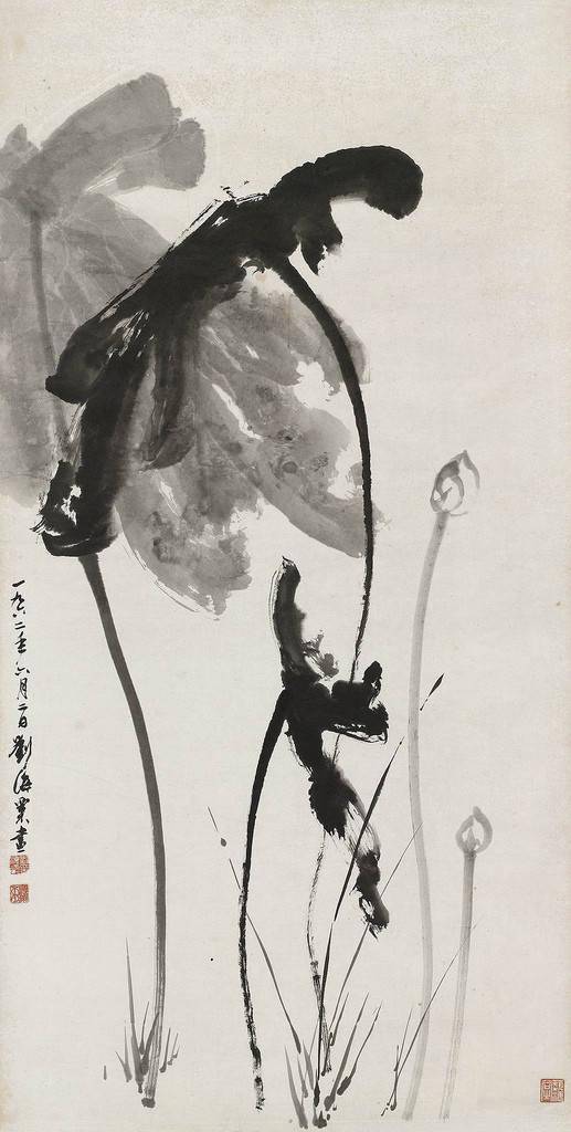 历代国画大师笔下荷花精品集萃精彩绝伦