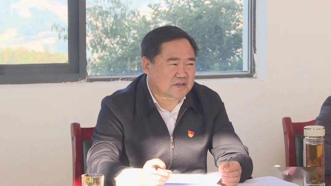 韩开柱到金竹田村宣讲党的十九届五中全会精神