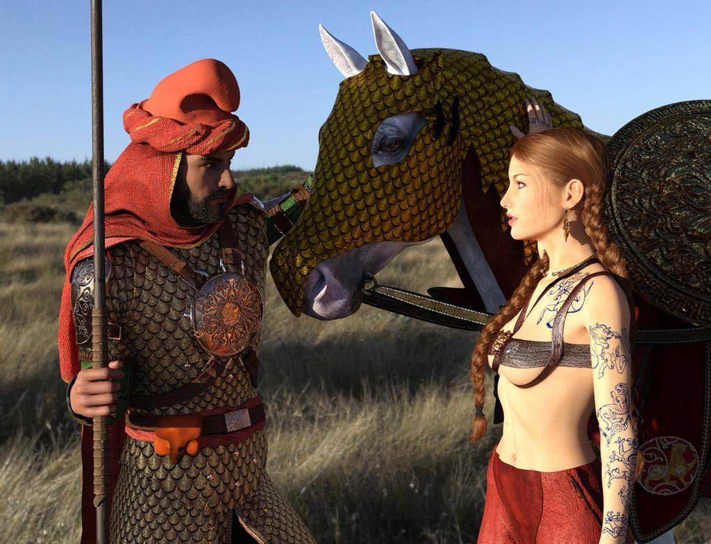 电影与历史:《托米丽斯女王》里的文物和武器装备原型_斯基泰