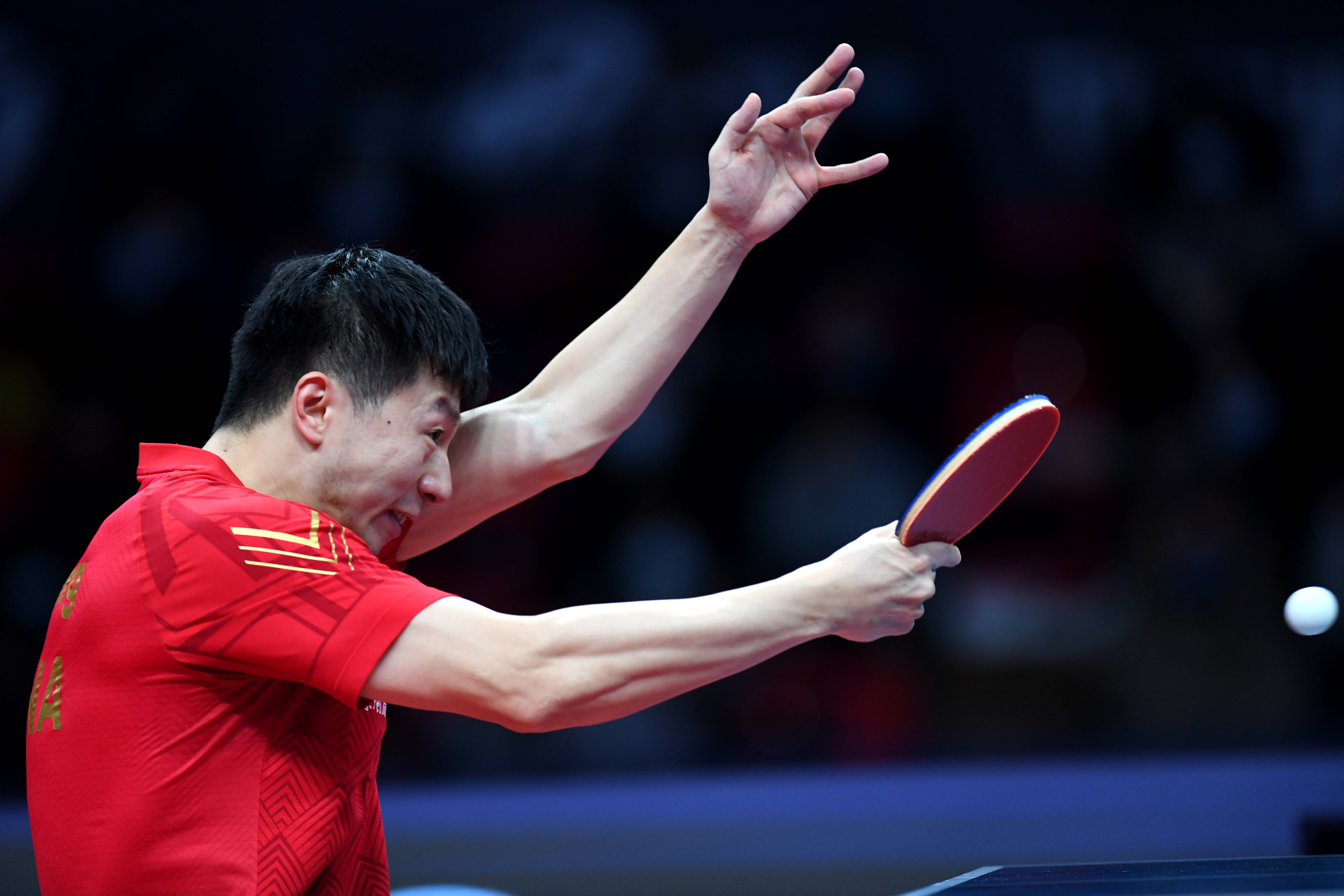 乒乓球——国际乒联总决赛:马龙晋级决赛
