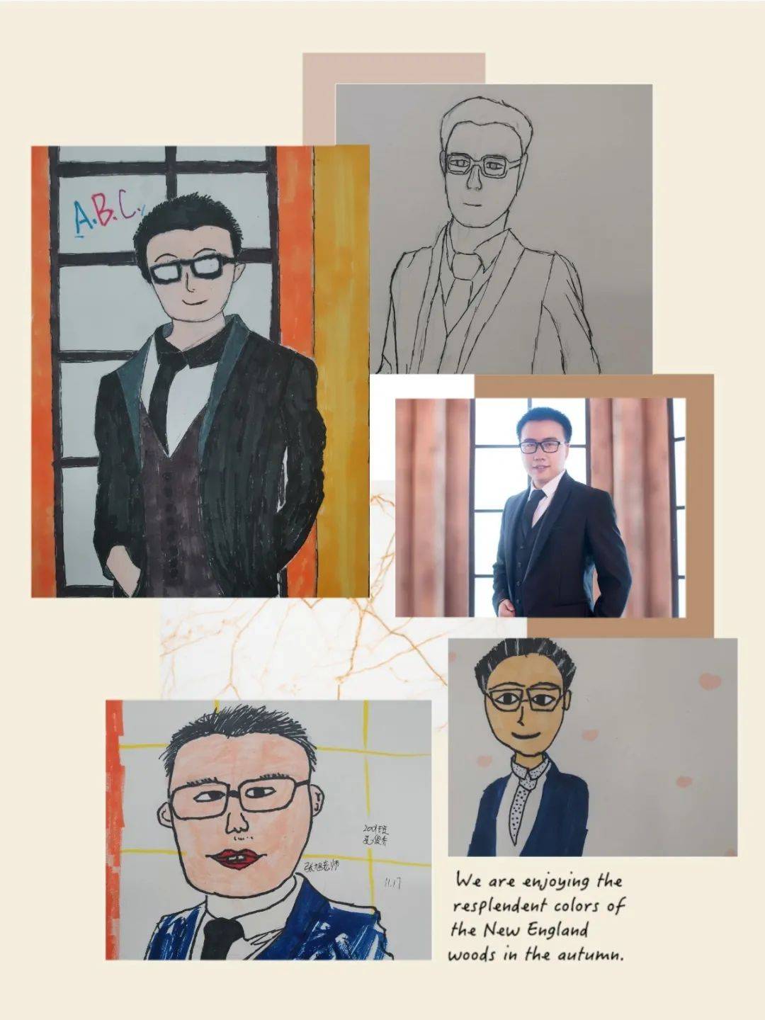 在景弘学子心目中,老师们竟然长这样?