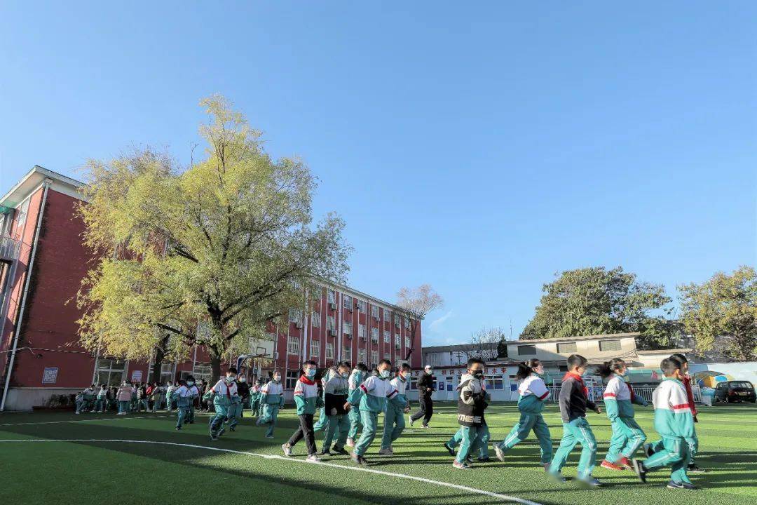 石景山华奥学校的孩子们都为收到这样一份"绿荫大礼"露出了最天真快乐