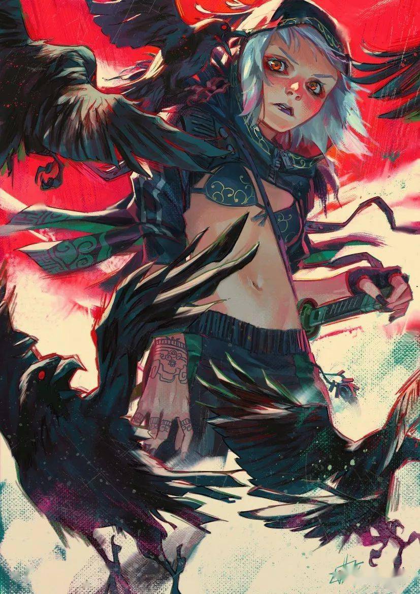 色彩浓厚极具视觉冲击力西班牙插画师toniinfante