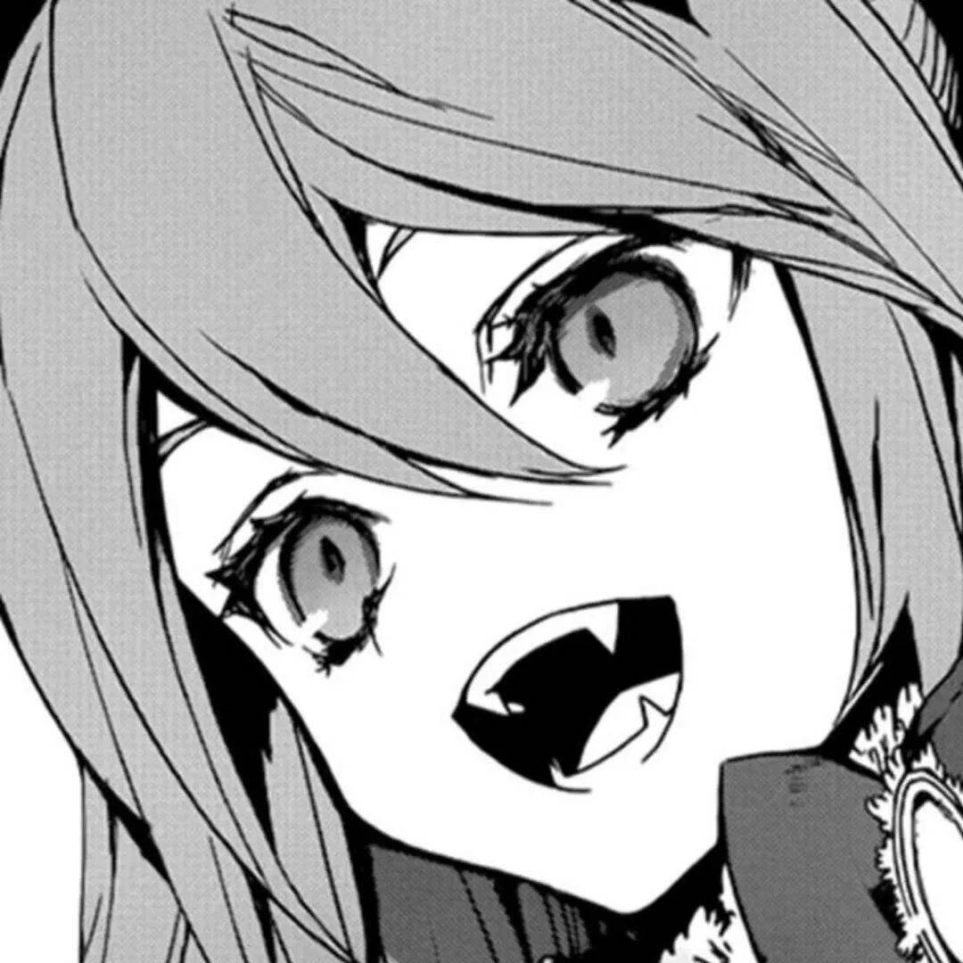 动漫黑白头像