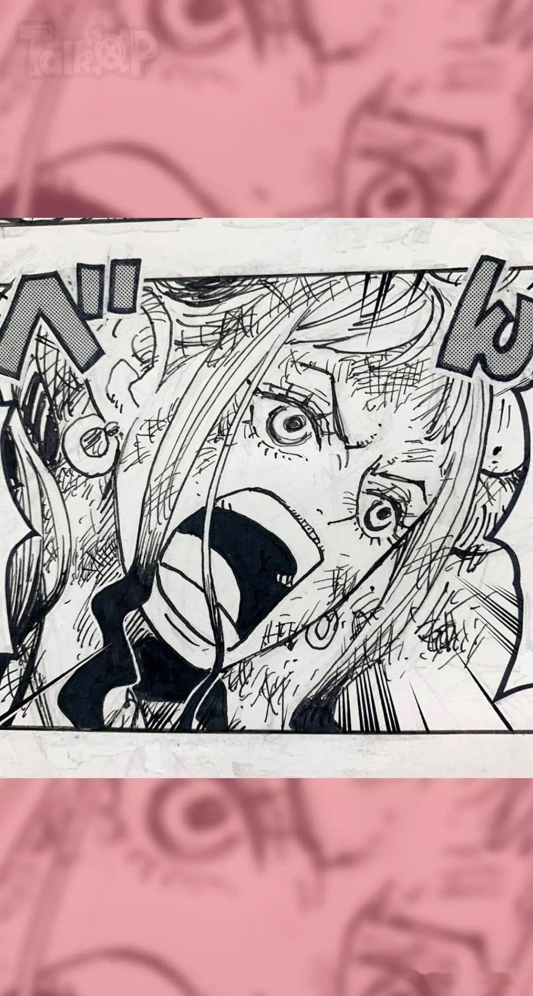 海贼王996话尾田荣一郎珍贵原稿公布