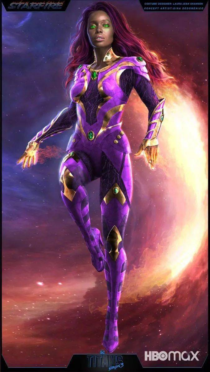 dc真人剧集《泰坦》第3季发布星火新造型!_aaron