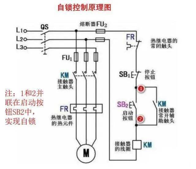 电工识图难掌握这4种基本控制电路看电路不再难
