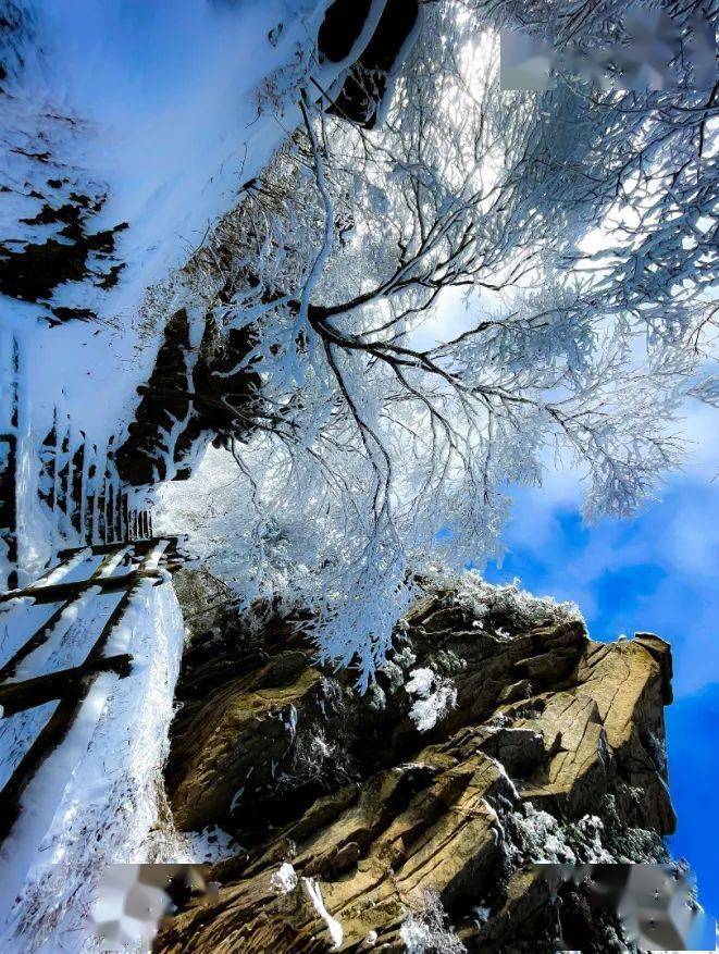 雪景_白云山