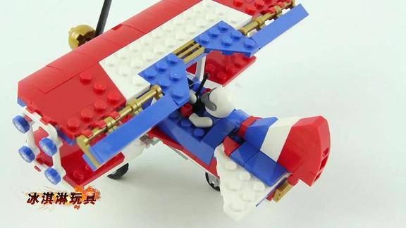 420乐高创造者31076不怕死特技飞机