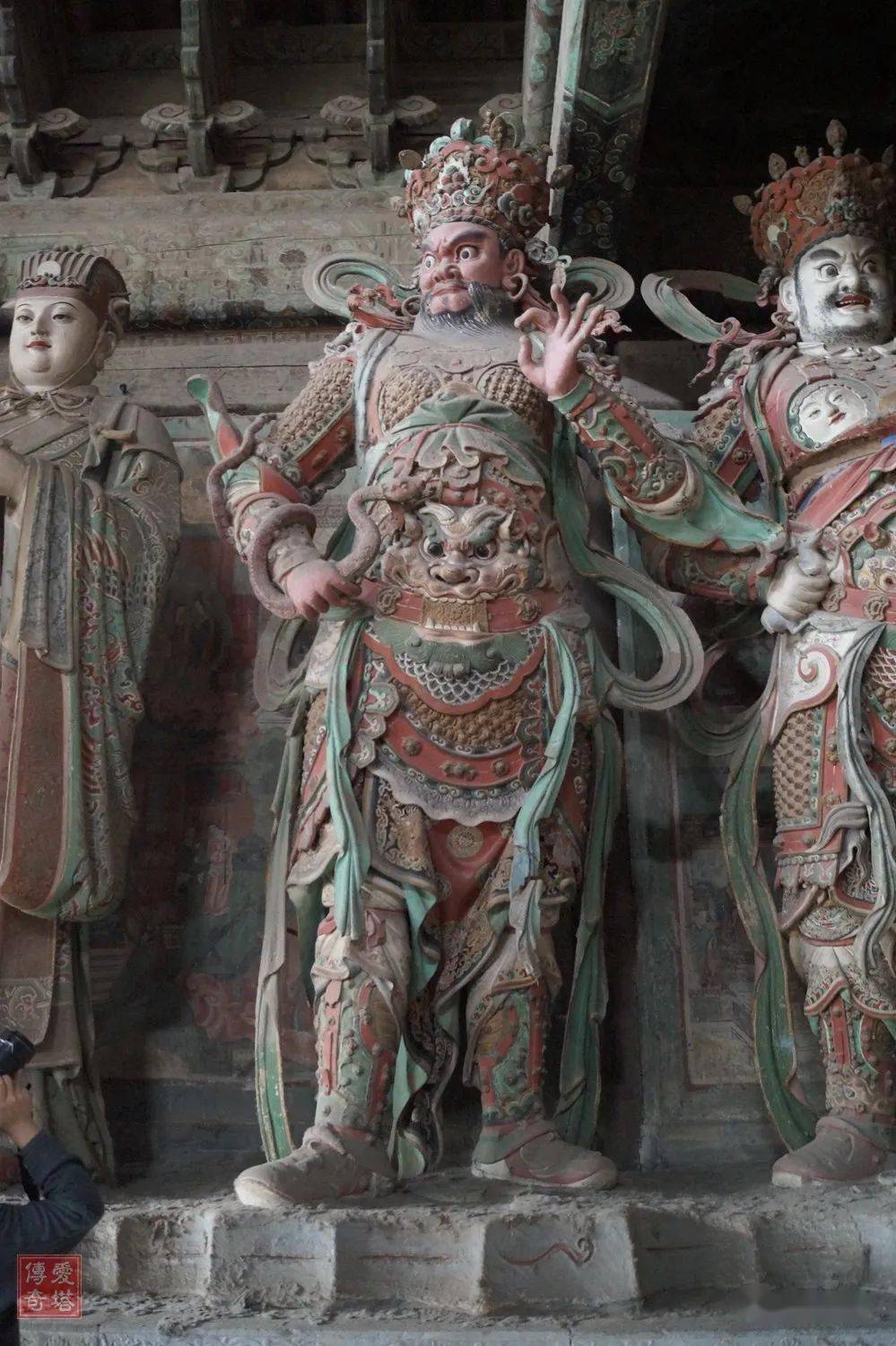 北京大慧寺彩塑(资料)