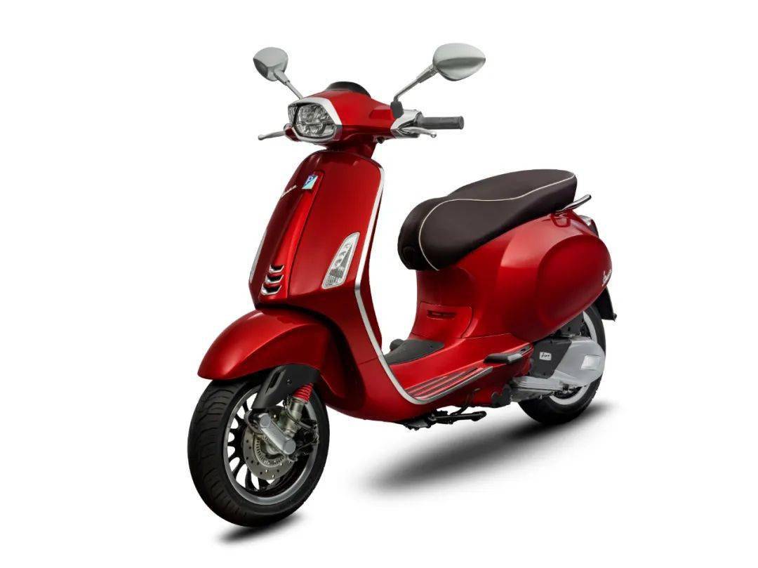 奢华之红2020vespasprint勇士红