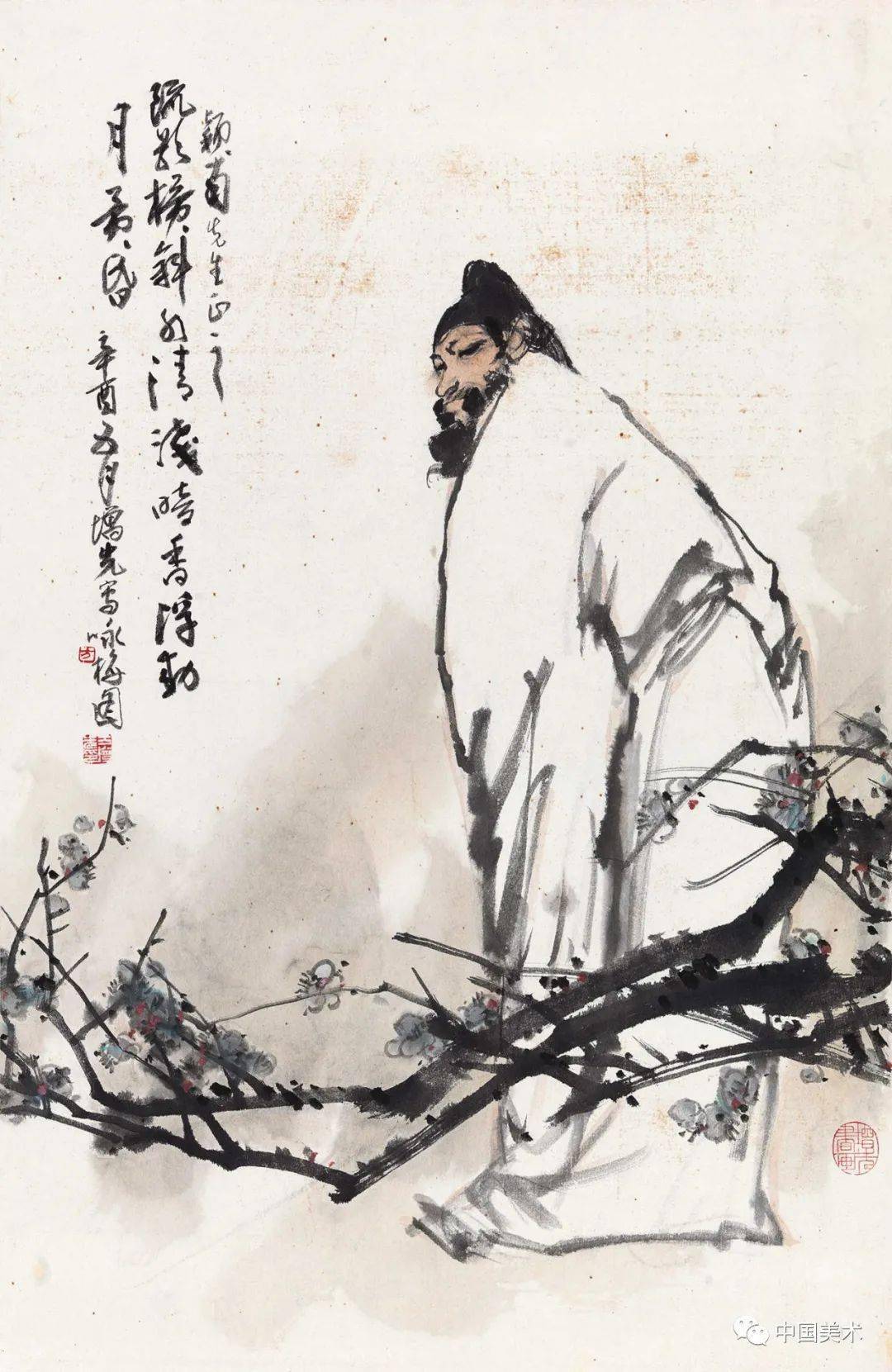 方增先:一气呵成不是要求作画时一笔到底!