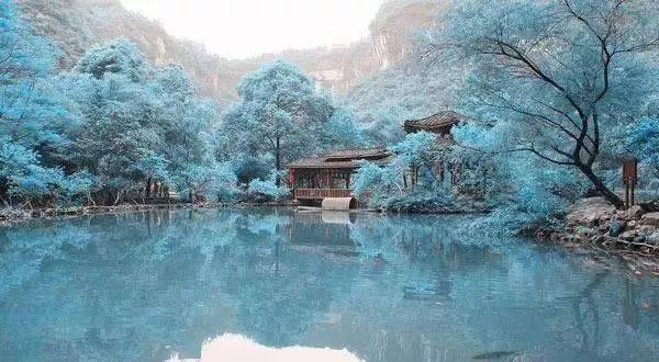 等风等雪也等你冬天里的桃花源记