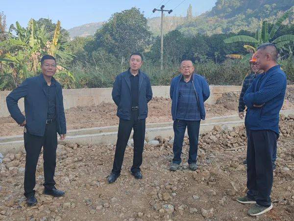 县委副书记,县长王潇督导大同镇,宁远镇移民安置点工程建设