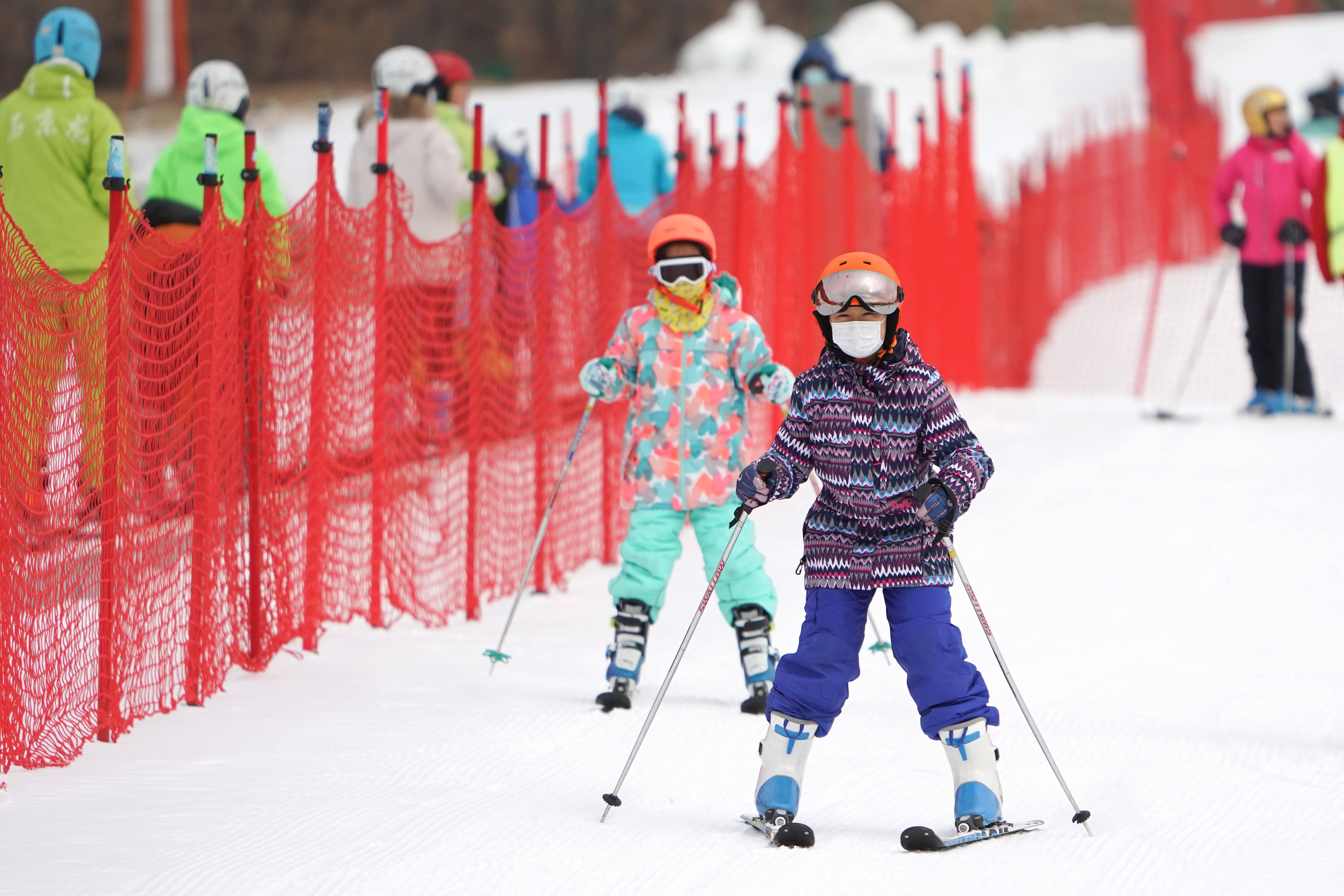 北京儿童滑雪乐园图片