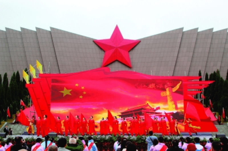 本次慰问演出,旨在进一步传承和弘扬红军长征精神,宣传全州县红色