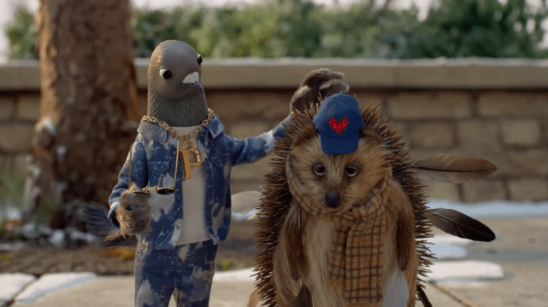 johnlewis圣诞节广告向世界比了一个心