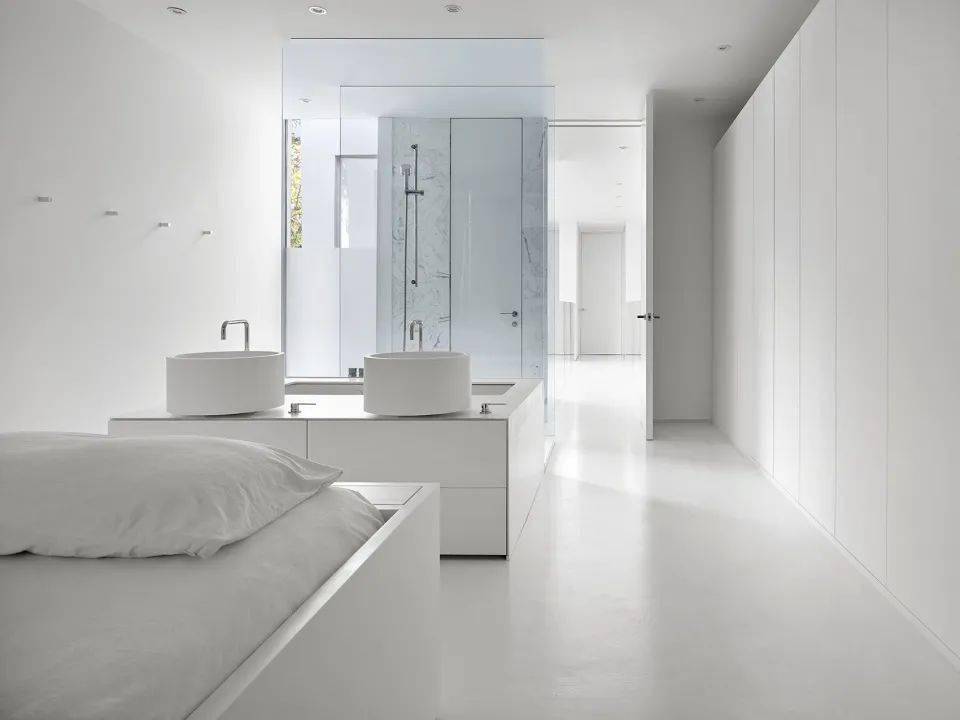 今日屋主丨全屋灰白色调光影效果美炸纯粹又统一