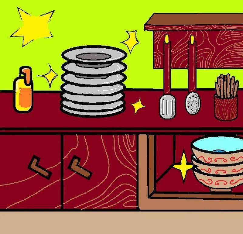 爱国卫生运动净餐馆饭菜香