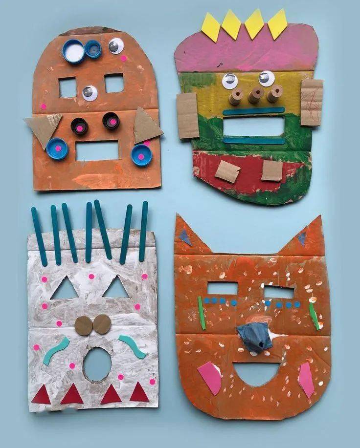 硬纸板的小手工了解一下