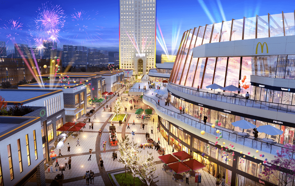 大型文化商业综合体来福山啦50商业新零售魔法森林n种理由让你爱上它