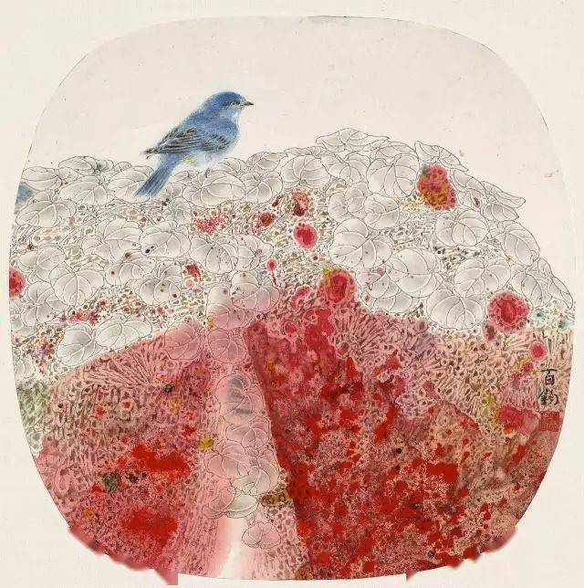 苏百钧老师团扇作品欣赏,大爱!