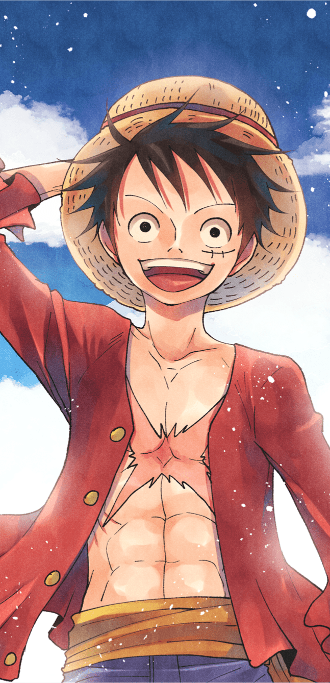 海贼王壁纸微笑是一种力量