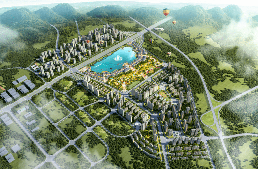 内江汉安湖片区规划图片