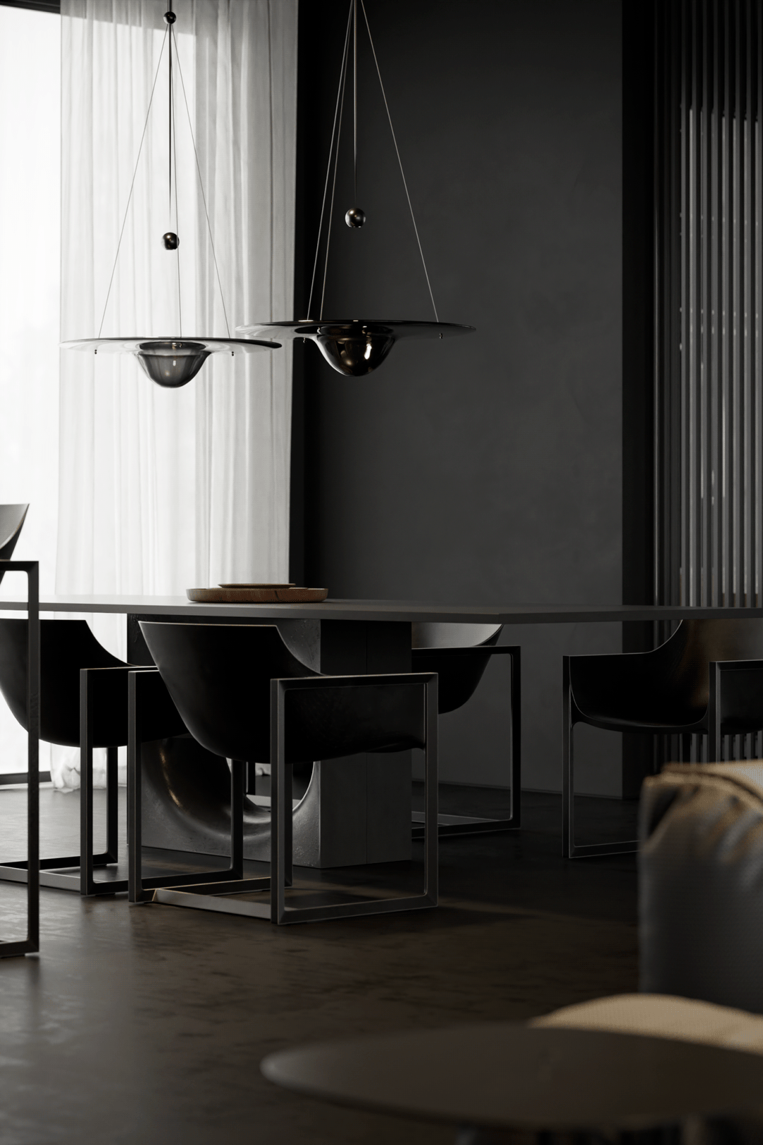 270㎡黑色空间,高级迷人!_aleksey