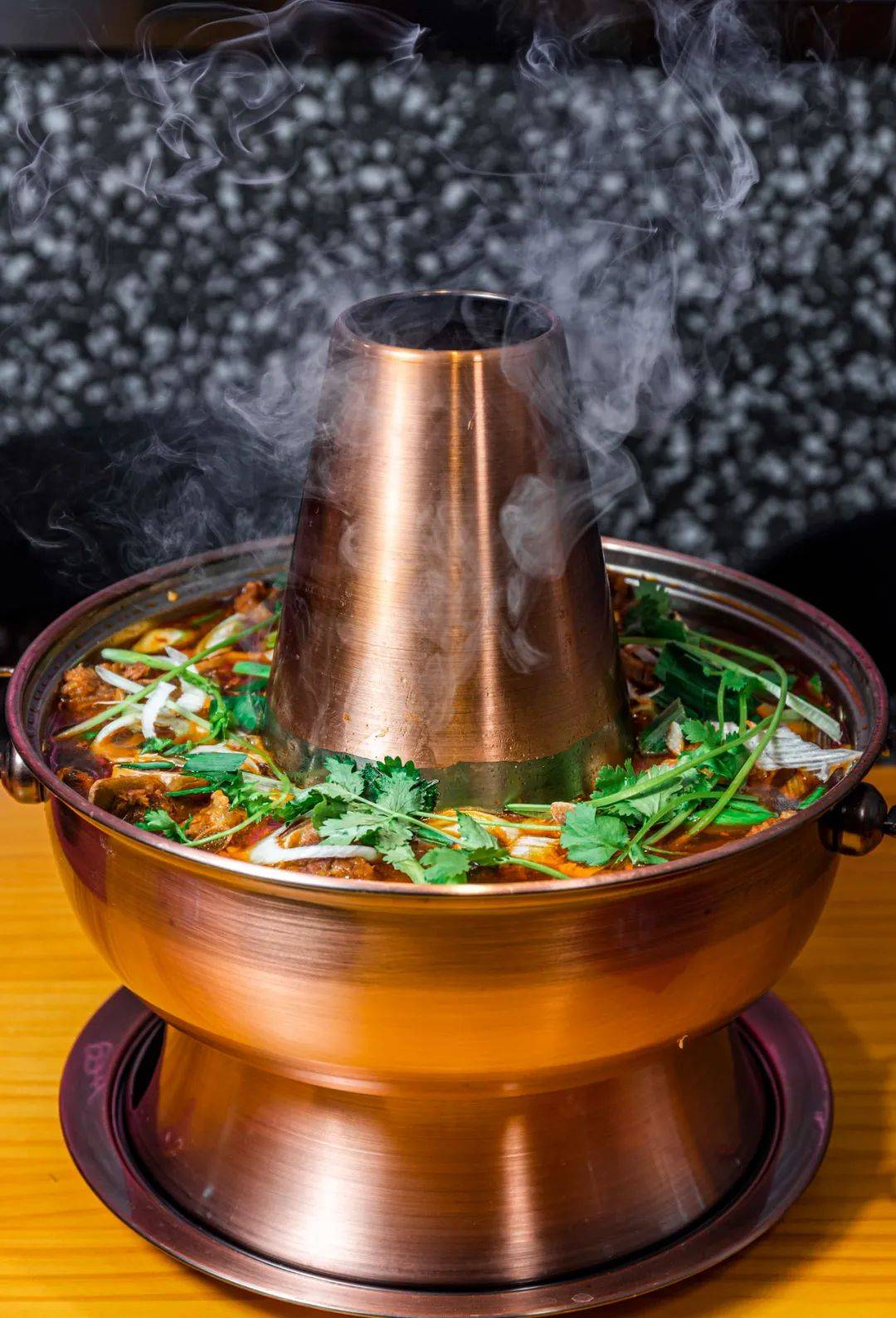 『 超暖心的の老北京羊蝎子铜锅 』离别一个月,变化的当然不只有装潢