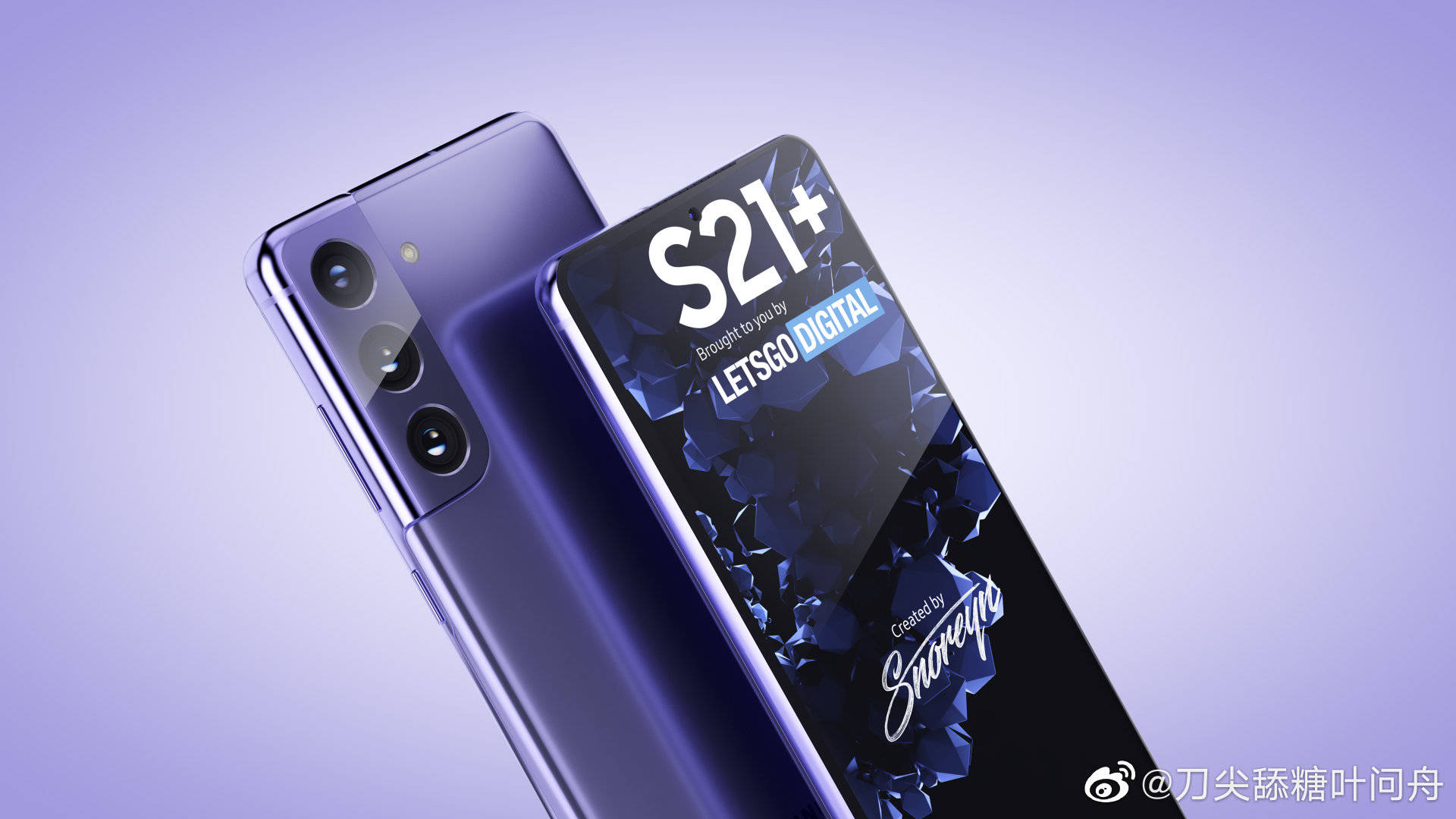 外媒绘制三星 galaxy s21 系列渲染图