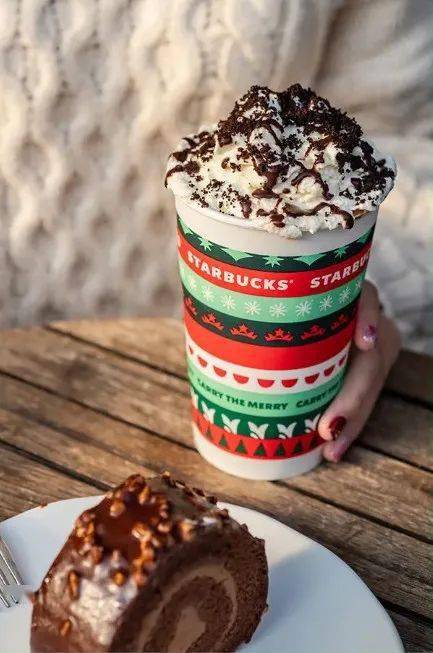 会流沙的奶茶|流金圣诞茶拿铁本季唯一一款不含咖啡的特饮温润的红茶