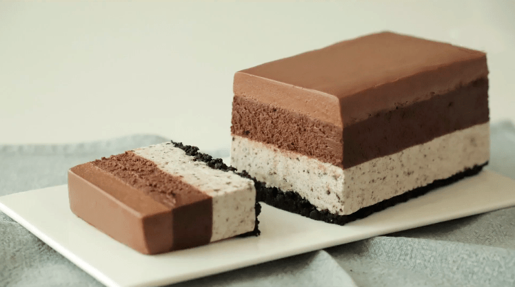 奥利奥巧克力奶油砖不用烤箱就能做