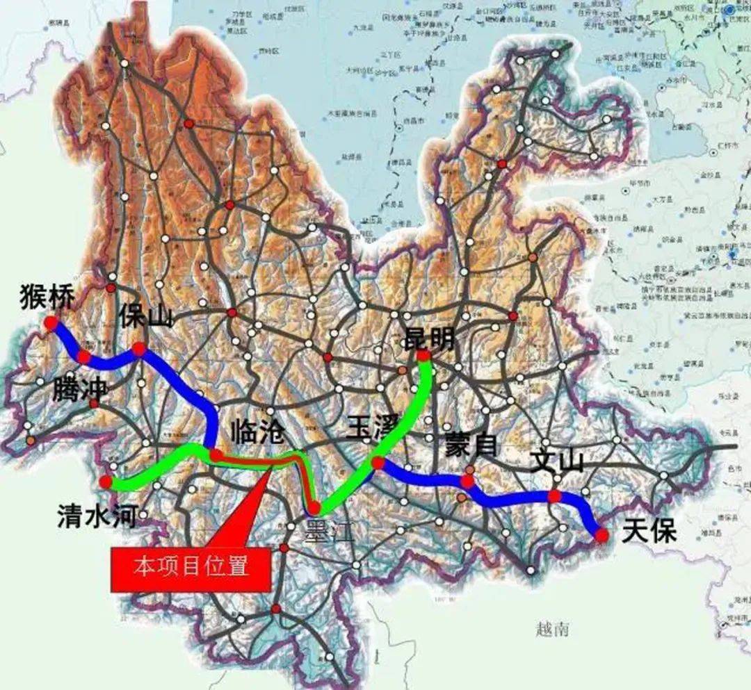 墨临高速地图图片