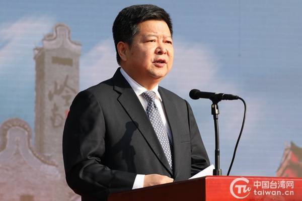 (中国台湾网 陈文韬 摄)广东省副省长张新.