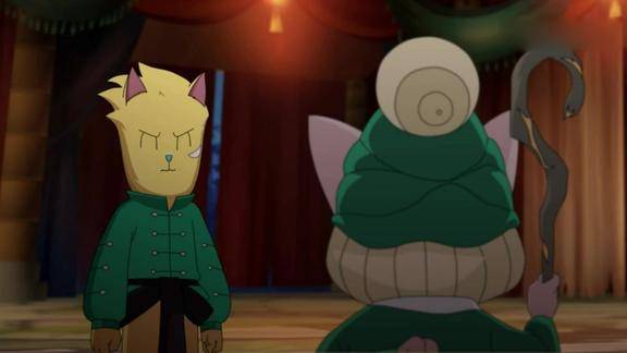 京剧猫由于荣光的软弱被自己的执念击败封印甚至差点消灭