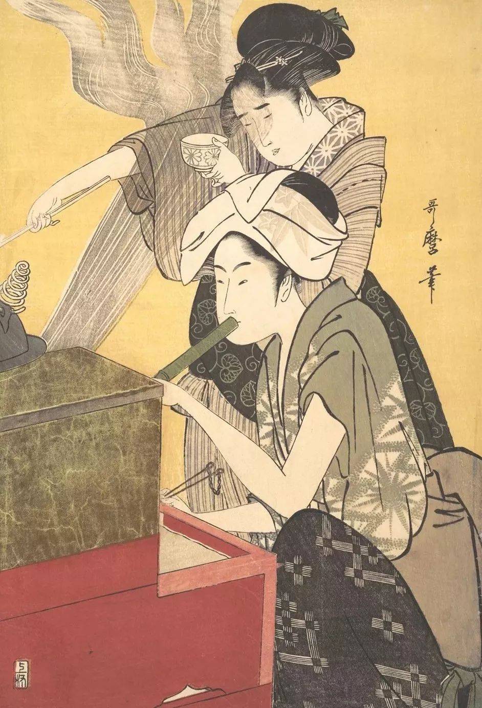 喜多川歌麿浮世绘图集