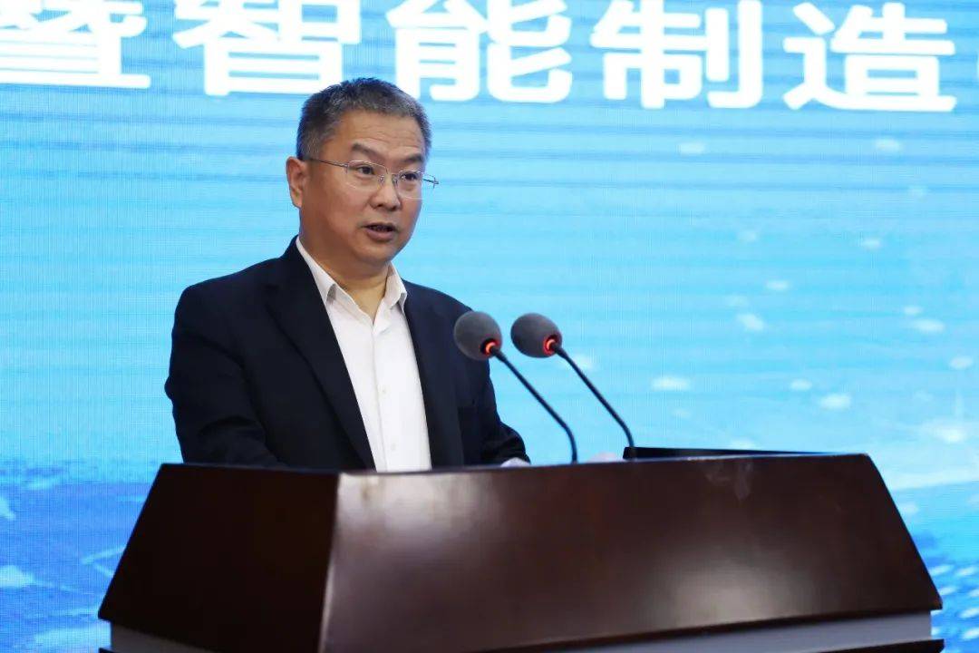 天津市西青区中北镇党委张孟军书记讲话"政企校"三方领导合影留念