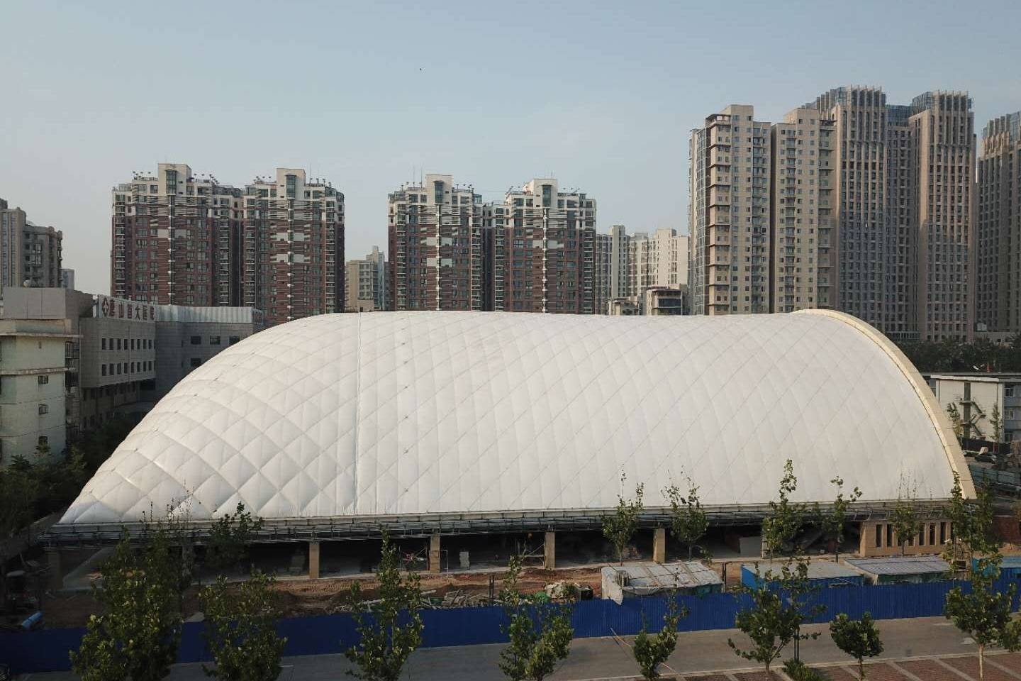 体育馆充气膜建筑艾尔兄弟气膜
