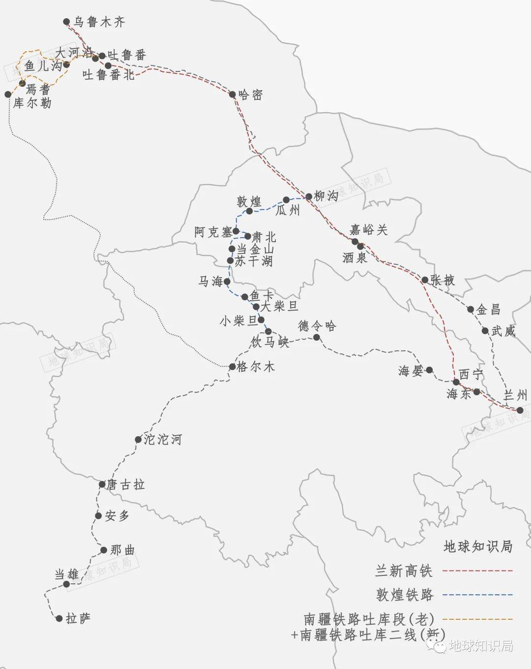 新疆和西藏之间发生了一件大事!_铁路