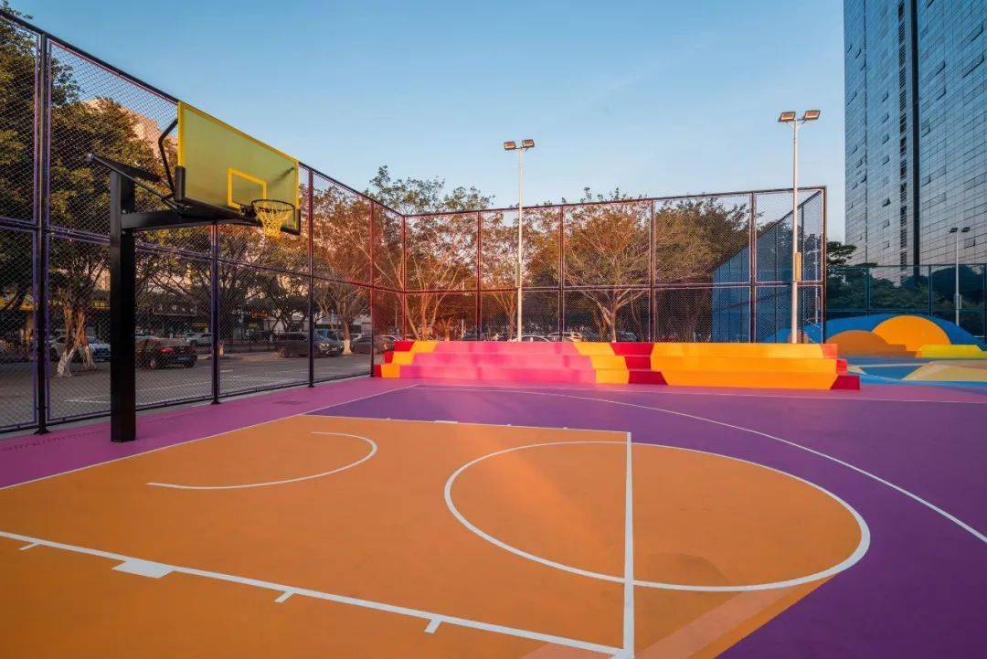 篮球场上著名的点线面图片