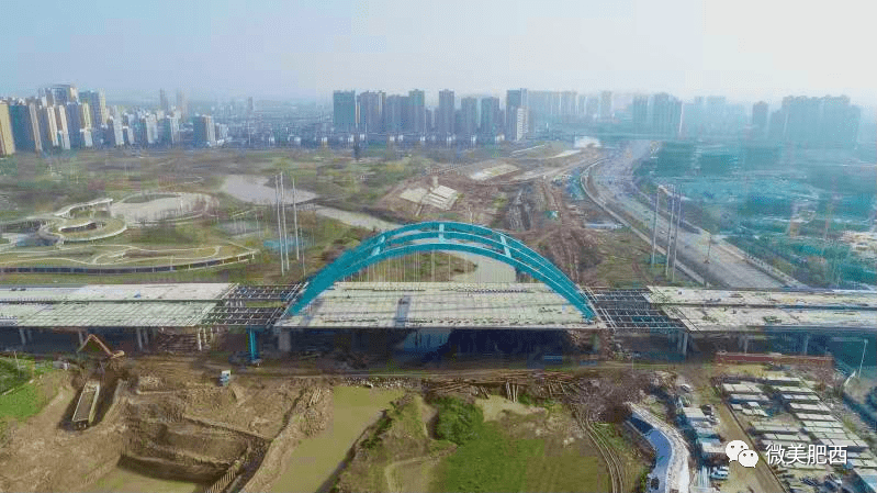 肥西高铁站,派河三座桥梁,还有一大批民生工程,即将就位!_路桥