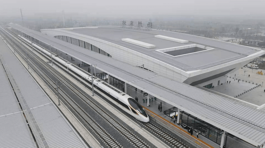 刚刚扬州迈进高铁时代