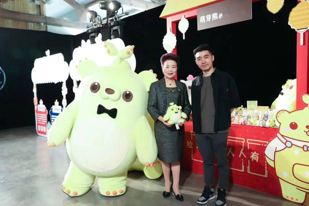 "萌芽熊"身为有影响力的卡通形象ip,也在积极向社