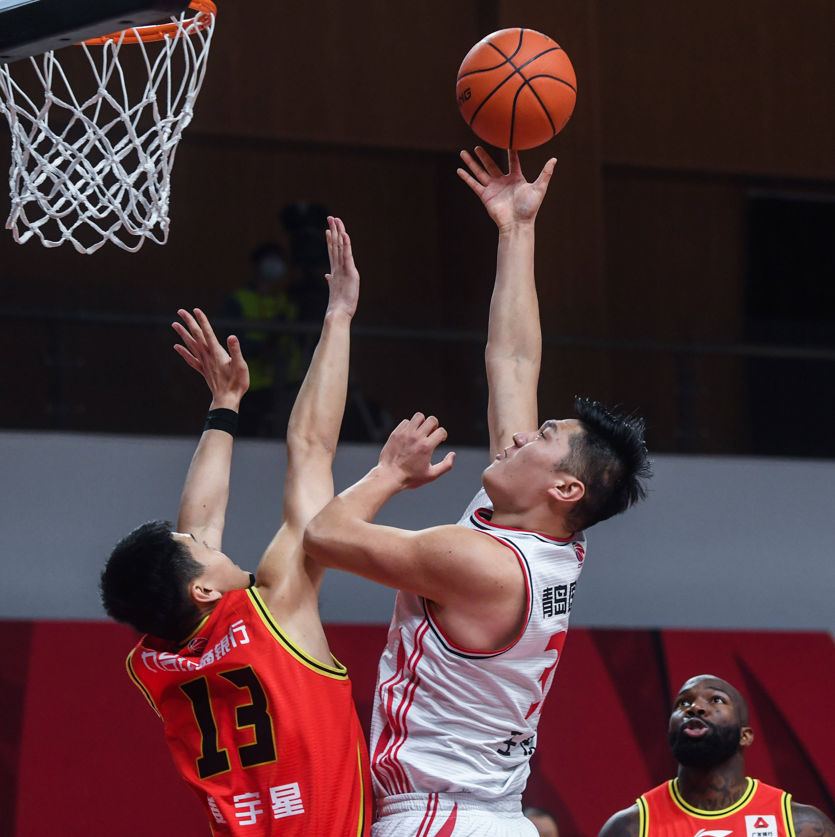 篮球——cba第二阶段:吉林九台农商银行队对阵青岛国信海天队