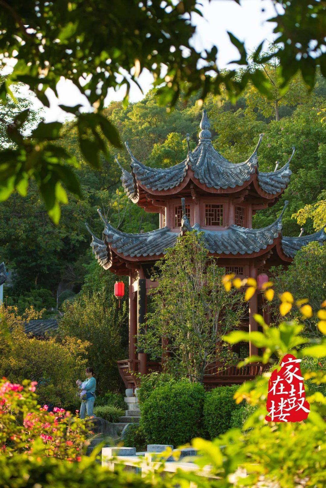 福州小苏杭鼓楼这座公园美成仙境
