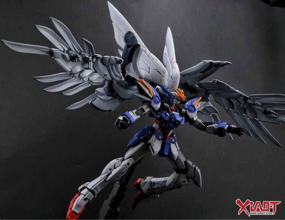 小t高达秀卡版20飞翼掉毛