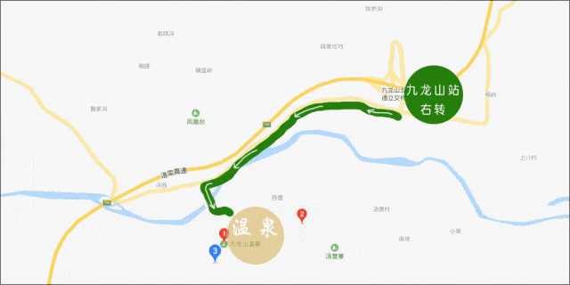 宝鸡九龙山地图图片